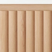 Rhea 800mm Fluted Wall Hung Single Vanity